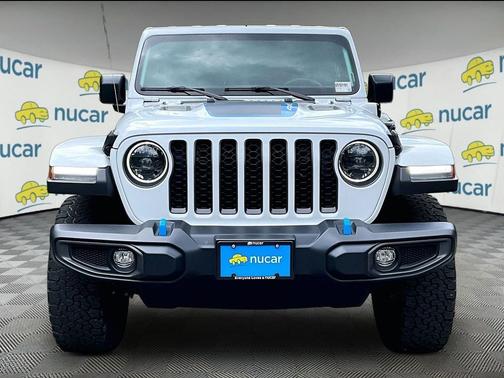 White 2023 Jeep Wrangler Rubicon 4xe