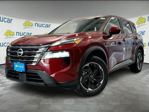 Red 2026 Nissan Rogue SV