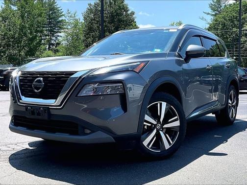Gray 2021 Nissan Rogue SL