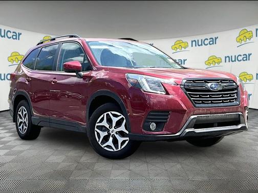 Red 2023 Subaru Forester Premium