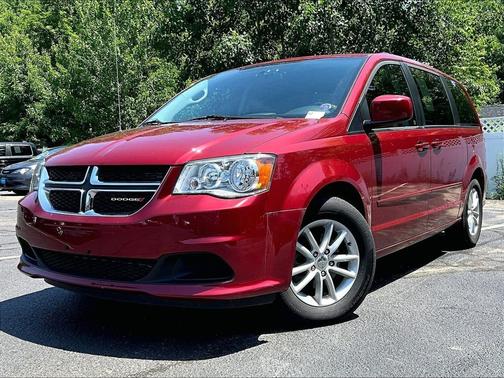 Red 2015 Dodge Grand Caravan SXT