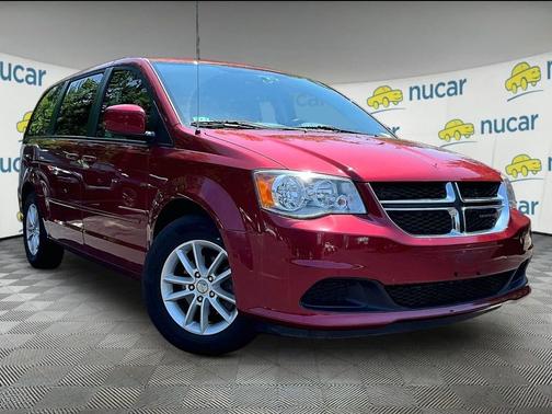 Red 2015 Dodge Grand Caravan SXT