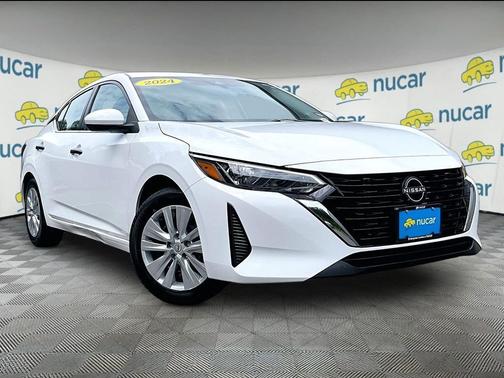 White 2024 Nissan Sentra S