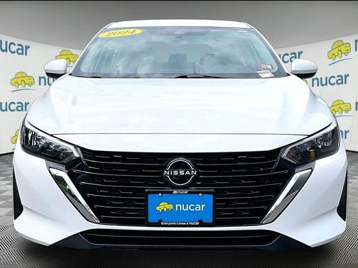 White 2024 Nissan Sentra S