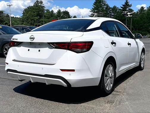 White 2024 Nissan Sentra S