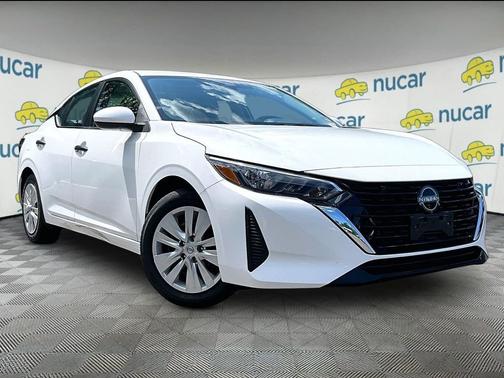 White 2024 Nissan Sentra S