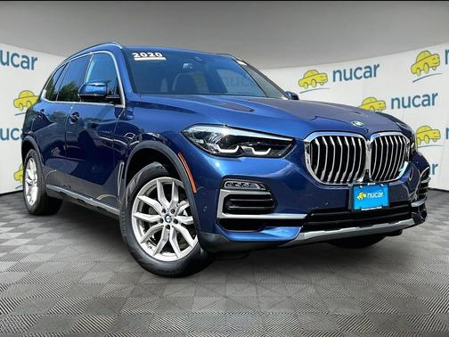 Blue 2020 BMW X5 xDrive40i