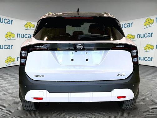 White 2026 Nissan Kicks SV