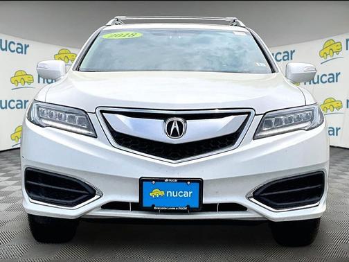 White 2018 Acura RDX
