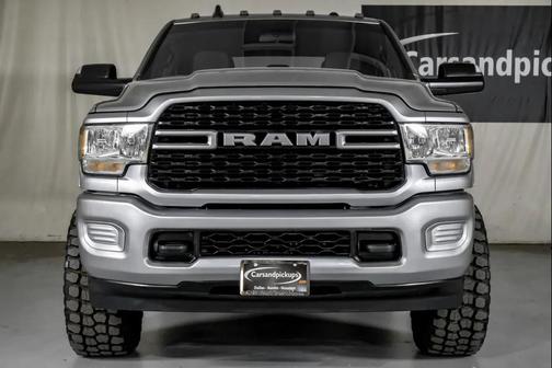 Billet Silver Metallic Clearcoat 2022 RAM 3500 Lone Star Mega Cab 4x4 6'4' Box