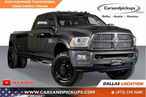 2018 RAM 3500 Laramie Crew Cab 4x4 8' Box