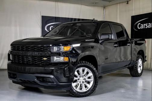Black 2021 Chevrolet Silverado 1500 Custom