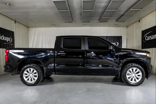 Black 2021 Chevrolet Silverado 1500 Custom