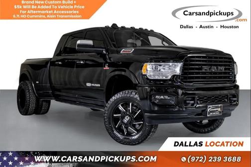 Diamond Black Crystal Pearlcoat 2022 RAM 3500 Longhorn