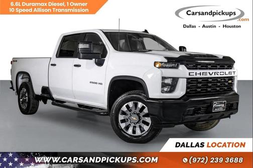 Summit White 2022 Chevrolet Silverado 2500 Custom