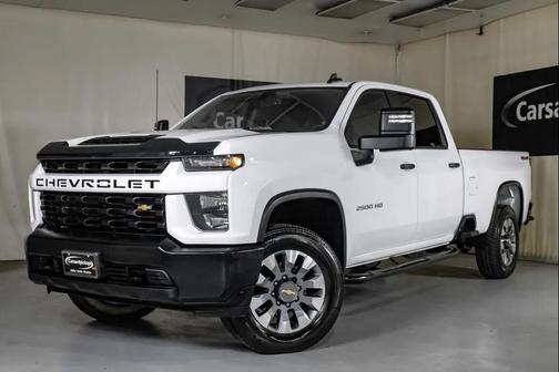 Summit White 2022 Chevrolet Silverado 2500 Custom