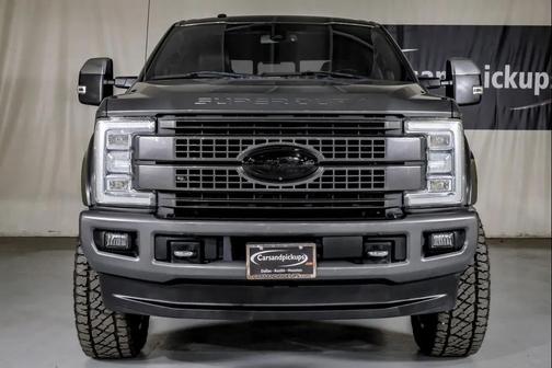 Shadow Black 2017 Ford F-250 Platinum