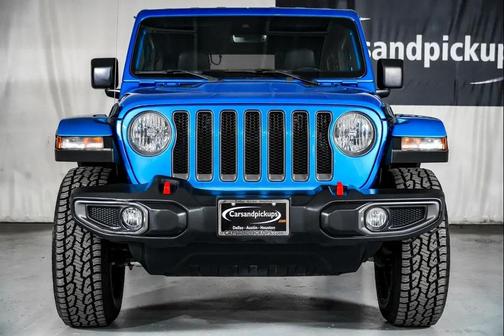 Blue 2021 Jeep Wrangler Unlimited Rubicon