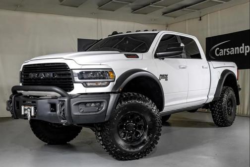 Bright White Clearcoat 2021 RAM 2500 Laramie Crew Cab 4x4 6'4' Box