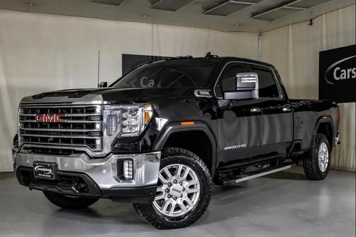 Onyx Black 2022 GMC Sierra 3500 SLT