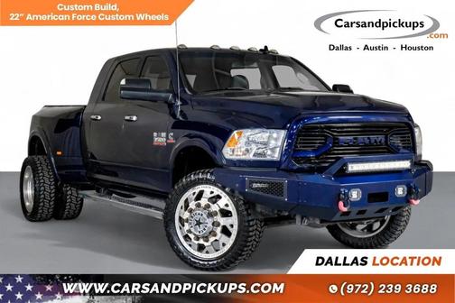 2018 RAM 3500 Lone Star Mega Cab 4x4 6'4' Box