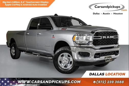 Billet Silver Metallic Clearcoat 2022 RAM 2500 Big Horn Crew Cab 4x4 8' Box