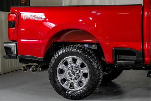 Red 2024 Ford F-350 Lariat