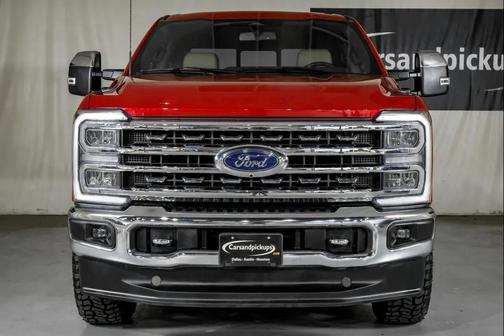 Red 2024 Ford F-350 Lariat
