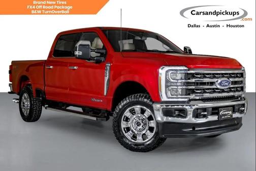 Red 2024 Ford F-350 Lariat