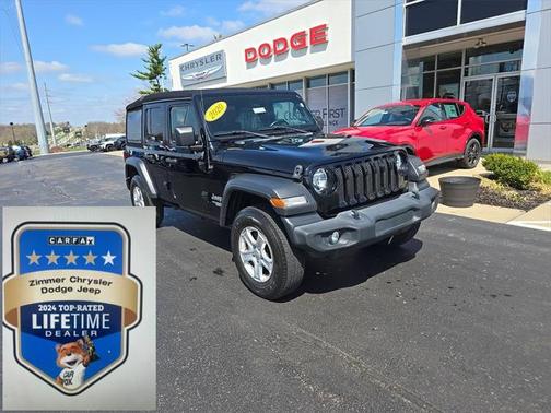 2020 Jeep Wrangler Unlimited Sport S 4X4