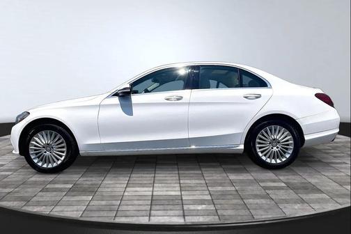 White 2016 Mercedes-Benz C-Class C 300 4MATIC Luxury