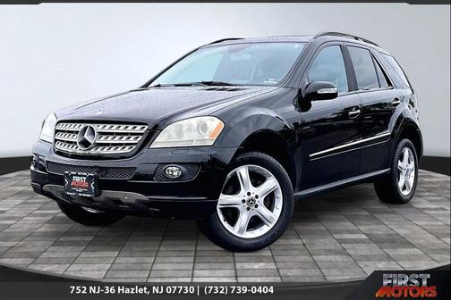 Black 2008 Mercedes-Benz M-Class 4MATIC