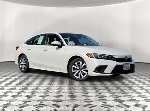 Platinum White Pearl 2024 Honda Civic Sedan