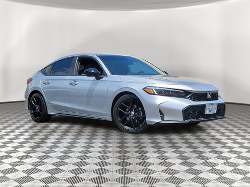 Solar Silver Metallic 2025 Honda Civic