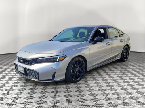 Solar Silver Metallic 2025 Honda Civic