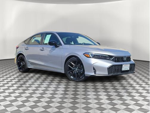 Solar Silver Metallic 2025 Honda Civic