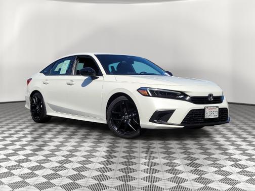 Platinum White Pearl 2024 Honda Civic