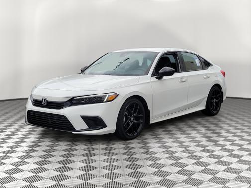 Platinum White Pearl 2023 Honda Civic