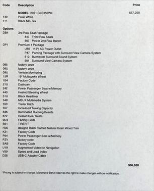 2021 Mercedes-Benz GLE 350 4MATIC