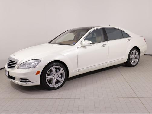 Diamond White Metallic 2013 Mercedes-Benz S-Class 4MATIC