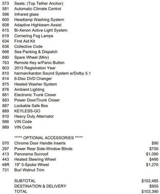 2013 Mercedes-Benz S-Class 4MATIC