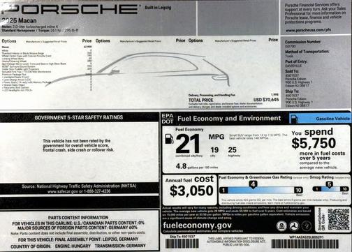 2025 Porsche Macan AWD