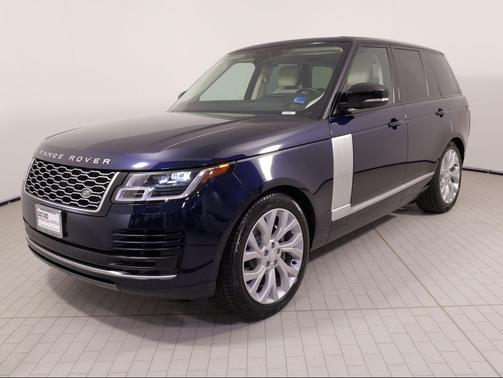 Portofino Blue Metallic 2021 Land Rover Range Rover 3.0L V6 Supercharged HSE