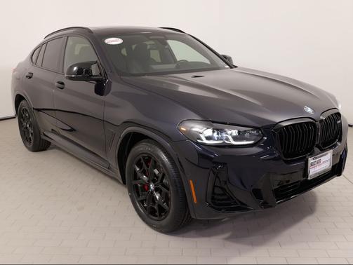 Carbon Black Metallic 2023 BMW X4 M40i