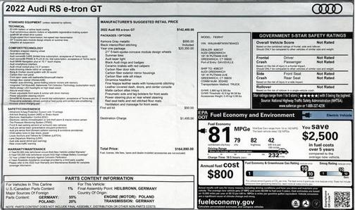 2022 Audi RS e-tron GT quattro