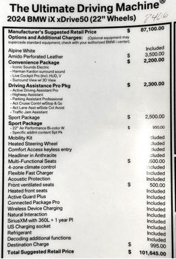 2024 BMW iX xDrive50