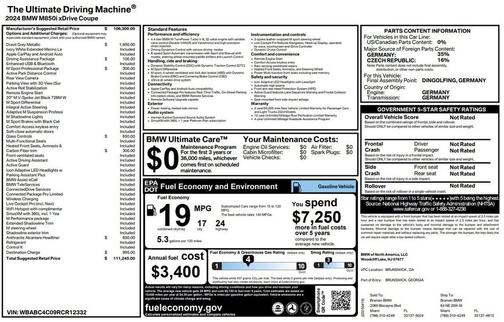 2024 BMW M850 xDrive