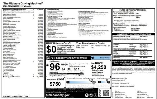 2023 BMW i4 Gran Coupe M50