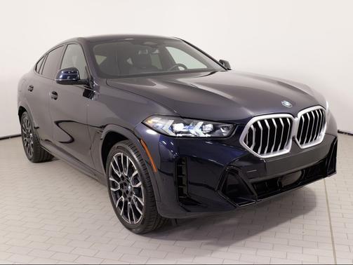 Carbon Black Metallic 2024 BMW X6 xDrive40i