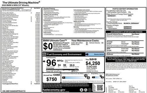 2023 BMW i4 Gran Coupe M50